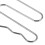 200Pcs Auto Welding Staples Wave Design for Car Bumper Repair Silver 5