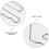 200Pcs Auto Welding Staples Wave Design for Car Bumper Repair Silver 6