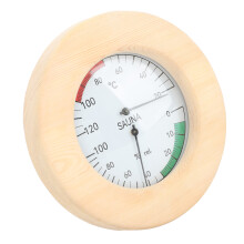 Sauna-Hygrothermograph 2-in-1 Wandmontage-Thermometer & Hygrometer Echtzeit