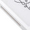 White 20x20cm Map Pattern Shadow Box Frame Storage for Tickets and Photos 7