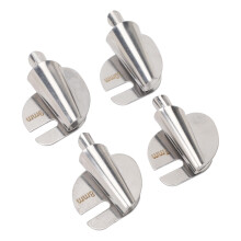 Sewing Rolled Hemmer Foot 4PCS Portable Universal for DIY Crafting Durable