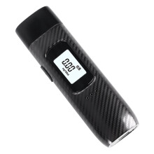 Portable Digital Alcohol Tester, High Accuracy, Rechargeable, Aluminum Alloy