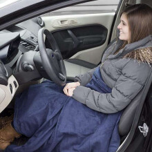 Electric Car Blanket 43 x 60 Inches 3 Speed Fast Heating Blanket for Bed Sofa Car,B
