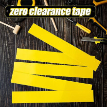10-Pack Nul Houtbewerkingstape voor Nauwkeuriger Zagen op Verstekzaagtafelzaag PVC Zelfklevende Strips voor Positionering