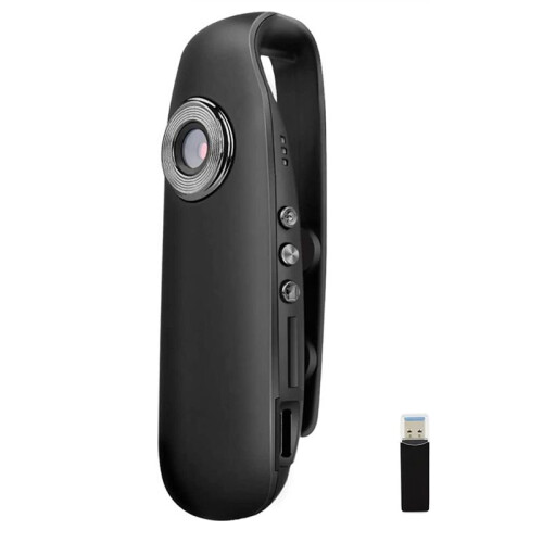 Body Camera  and Portable, Camera with Video Wearable, 1080P Wearable Camera,  Camera US Plug