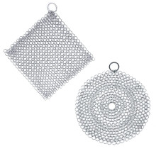 Cleaner Ring Cleaner, 2 Pieces Cleaner, Ring Cleaner Dutch Oven Cleaner Grill Cleaning Tools for Grill Pans or Woks