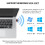 USB  5.0 Adapter,Computer  Receiver Transmitter,Driver Free for Win7/8/10/11,for Game Console PS4/5,PC 4