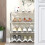 Shoe Rack Stackable Small Shoe Rack,  Shoe Shelf Storage Organizer for Entryway, Hallway and Close Gray 5