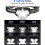 9 LED Headlight 2000 Lumens, Super Bright Headlight with Batteries, 5 Modes,  and Adjustable, Headlight 4