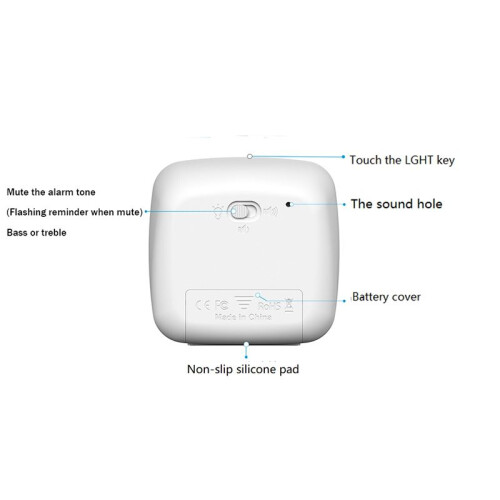 60-Minute Timer, Classroom Classroom Timer, Countdown Timer for Kids and Adults,  Management Tool for Teaching Gray 2
