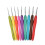 Crochet Hooks, Ergonomic Handle Crochet Hooks Set, Comfortable Smooth Crochet Needles Extra Long  Knitting Needles,9PCS 6