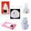 3x Color Changing LED Rose Lamp 5