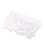Women embroidered lace scarf white 1