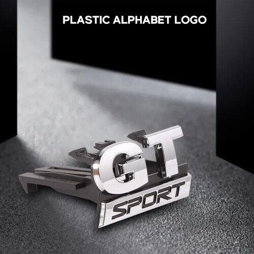 Grill Car Emblem för  MK5 Car Chrome ABS Badge 2