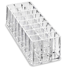 Organizer Acrilico Porta Profumo da Viaggio Porta Profumo di Bellezza 24 Spazio Clear Tall Organisation Container Storage