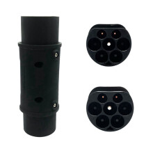 Typ 2 till GBT EV-Laddaradapter IEC 62196 Till GB Kina Standard EV Charger Converter Adapter 16A 32A FöR EVSE-Laddning