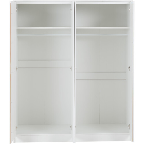 Malvern 4 Door Wardrobe - White 1