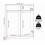 Malvern 4 Door Wardrobe - White 7