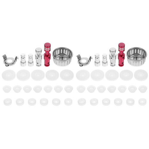 2Sets Stainless Steel Silicone Pressure Cooker Float Valve Replacement