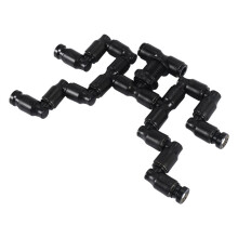 MIUS Rettili Fogger Mist Sprinkler Rainforest Tank 360 Sistema di Raffreddamento per Animali Acquatici per Acquario Regolabile,B