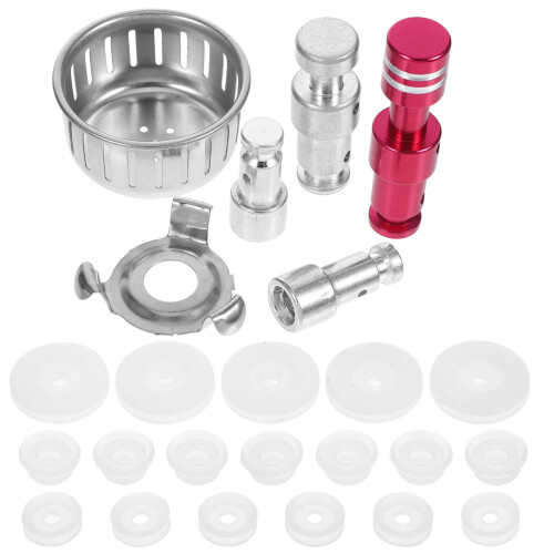 2Sets Stainless Steel Silicone Pressure Cooker Float Valve Replacement 1
