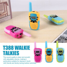 3 Walkie Talkies para NiñOs, Rango de 3 , Juguetes de Tallo de Actividad para Interiores y Exteriores, Regalos de CumpleañOs para NiñOs y NiñAs