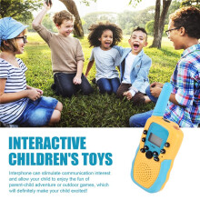 3 PCS Walkie Talkies voor Kinderen, 3 Range Indoor Outdoor Activity Stem Toys, Verjaardagscadeaus voor Jongens en Meisjes