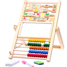 Multi Funktions Abakus Lern Rahmen Aus Holz ZäHlen Kognitiv Board Kinder FrüHer Ziehung Mathematik Abakus