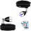 Wireless Spotlight Battery Operated Accent Lights,Dimmable LED Spotlights with Remote Rotatable Wall Light (2 Pack) 1