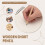 100Pcs 3.5Inch Wood Pencil, Beginner Writing Pencil,Students Sketch Pencil Stationery,Hexangular B 5