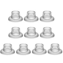 Glass Candlestick Holders: Clear Candle Sticks Holder Decor Candle Holder for Table Centerpiece Wedding Party