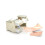 kenable ToolLess Cat5e FTP Shielded Keystone Jack Connector for Load Bar Patch Panel 5