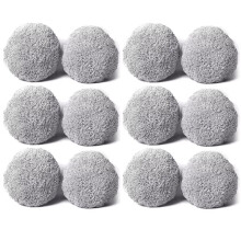 12PCS Mop Cloth for PuRuiKai Window Cleaning Robot, Washable Mop Cloth Rags Window Glass Cleaning Clothes Kits
