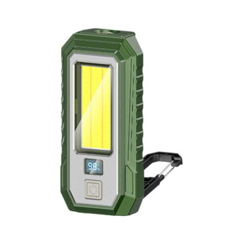 Car COB Work Light Portable Magnet Powerful LED Work Light USB Rechargeable Flashlight for Camping Emergency Torch B