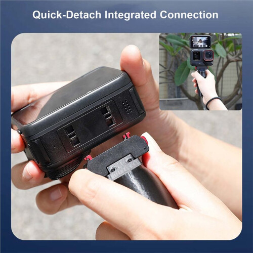 Handheld Quick-Release Handle for  Ace Pro 2 Ergonomic Grip W/H Wrist Strap Expansion Frame Fixing for Vlogging 2