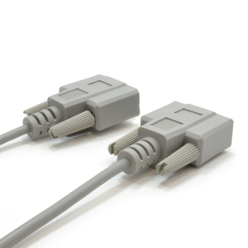 kenable Serial RS232 Null Modem Cable - DB9F to F - 3m 1