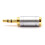 kenable 2.5mm Socket to 3.5mm Plug Stereo Headphone Audio Cable Adapter All Metal 3