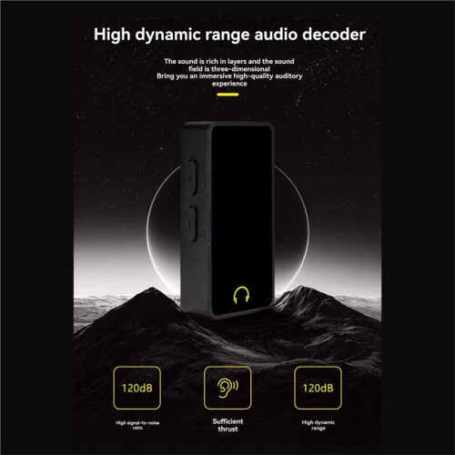 Portable Audio Decoder 16Bit/48Khz HIFI Decoding Headphone Amplifier Sound Card for Various Devices 1