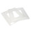 kenable Light Switch Surround Finger Plate Transparent Clear [2 Pack] 1