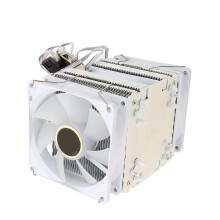 RGB CPU-Kühlerlüfter 6 Heatpipes 90x90x25mm Leise 3-Pin Luftkühler