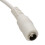 kenable 5.5 x 2.1mm DC Power Plug to Socket CCTV Extension Cable  1m WHITE 4