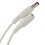 kenable 5.5 x 2.1mm DC Power Plug to Socket CCTV Extension Cable  1m WHITE 5