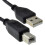 kenable USB 2.0 24AWG High Speed Cable Printer Lead A to B BLACK  2m 1