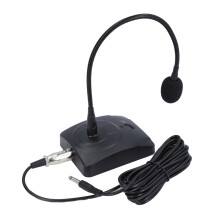 Goose Neck Condenser Microphone with XLR Jack, 41cm, Desktop Cardioid Mic