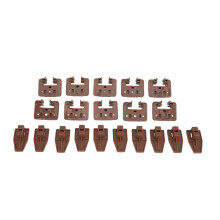 Plastic Dresser Drawer Slides 10 Sets with Screws and Guide Rails