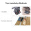 Stainless Steel Hold Down Clamp for Wooden Projects, Quick Press 7