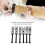6Pcs Double Locking Tremolo Saddles, Silver 4