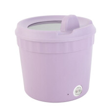 450W Mini-Elektrokocher 1,2 l Lila Antihaft-Topf, 13 cm Boden