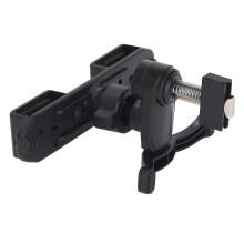 UV5R radio bidirectionnelle 2 voies support de montage sur l'aération de voiture ABS noir