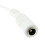 kenable 5.5 x 2.1mm DC Power Plug to Socket CCTV Extension Cable  3m WHITE 3